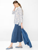 Vicki Blue Floral Shirt | Brax