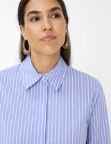 Viki Sparkle Blue Striped Shirt | Brax