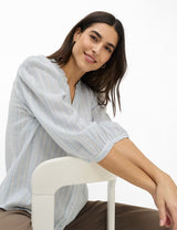 Violet Vintage Blue Stripe Shirt | Brax