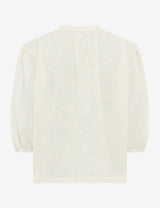 Viv Ecru Sequinned Shirt | Brax