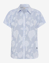 Viv Blue Splash Short Sleeve Shirt | Brax