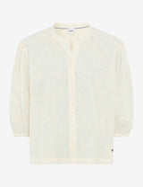 Viv Ecru Sequinned Shirt | Brax