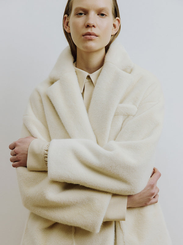 Moli Blazer in Ivory | Molliolli