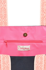 LARGE NAVY TOTE BAG