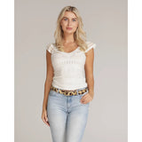 Ruth Leopard Leather Belt | Amsterdam Heritage