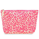 SMALL PINK LEOPARD BAG