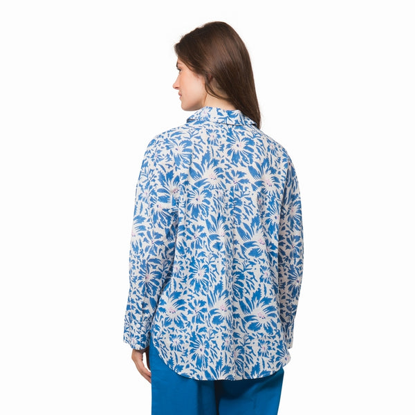 Melissa Lily Blue Shirt | Zen Ethic