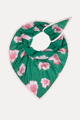 Meadows Flowers Green Shawl | POM Amsterdam