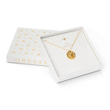 18k Gold Plated Zodiac Necklace | Orelia Jewellery