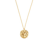 18k Gold Plated Zodiac Necklace | Orelia Jewellery