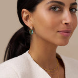 Statement Crystal Double Drop Earrings | Orelia Jewellery