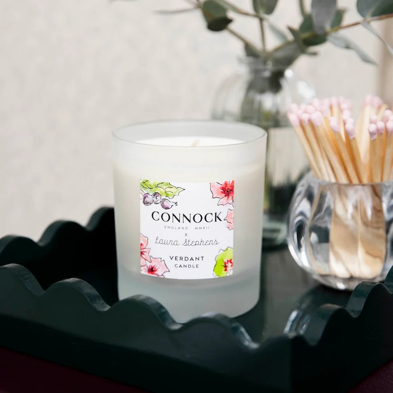 Verdant Candle | Connock x Laura Stephens