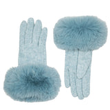 Soft Gloves with Faux Fur Cuffs | Dents