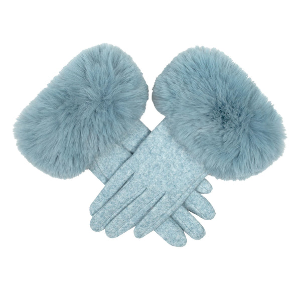 Soft Gloves with Faux Fur Cuffs | Dents
