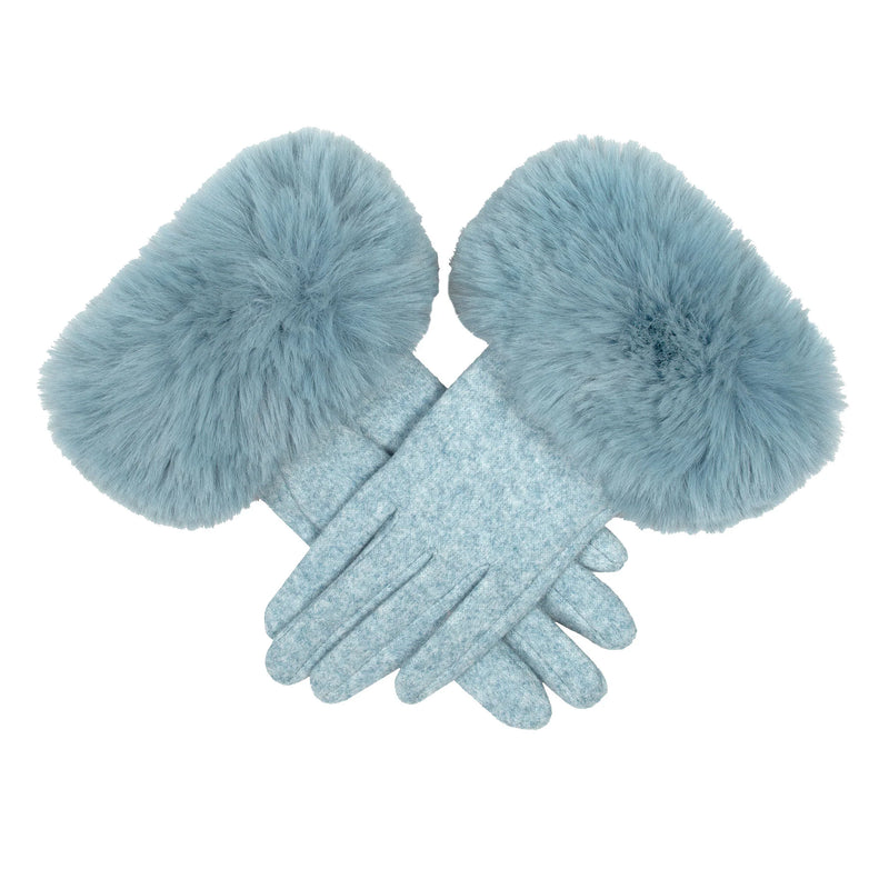 Soft Gloves with Faux Fur Cuffs | Dents