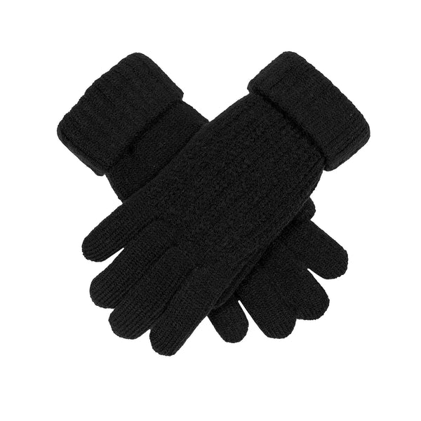 Ribbed Knit Gloves | Dents