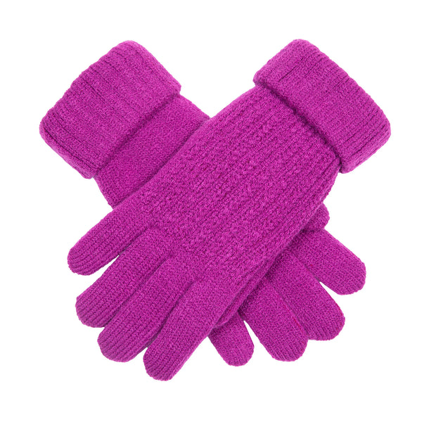 Ribbed Knit Gloves | Dents