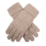 Metallic Ribbed Knit Gloves | Dents