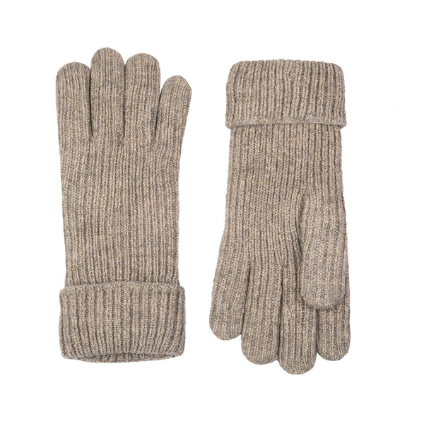 Metallic Ribbed Knit Gloves | Dents