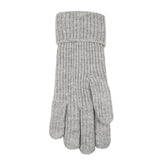 Metallic Ribbed Knit Gloves | Dents