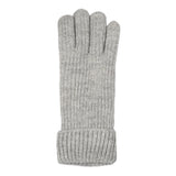 Metallic Ribbed Knit Gloves | Dents