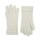 Metallic Ribbed Knit Gloves | Dents