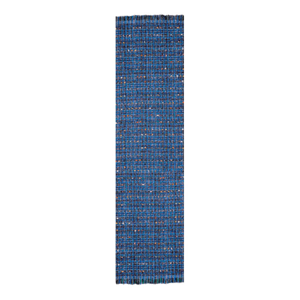 Tonal Woven Scarf with Metallic Yarn | Dents