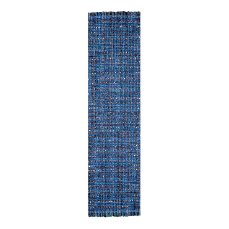 Tonal Woven Scarf with Metallic Yarn | Dents