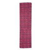 Tonal Woven Scarf with Metallic Yarn | Dents
