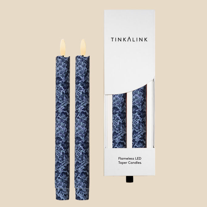 Midnight Meadow Flameless LED Wax Candles | Tinkalink