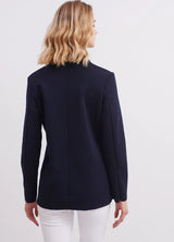 Sarah Thomson x Saint James - Double Breasted Wool Blazer in Navy - S/S22