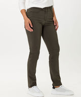 Super-Slim Khaki Trousers | Brax