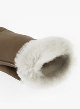 Sheepskin Fingerless Gloves | Dents
