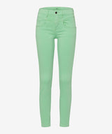 Ana Spring Green Skinny Jeans | Brax | S/S23 | Sarah Thomson