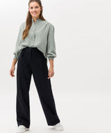 Maine Wide Leg Navy Palazzo Pants | Brax | Sarah Thomson Melrose | On-Trend Trousers for Spring 