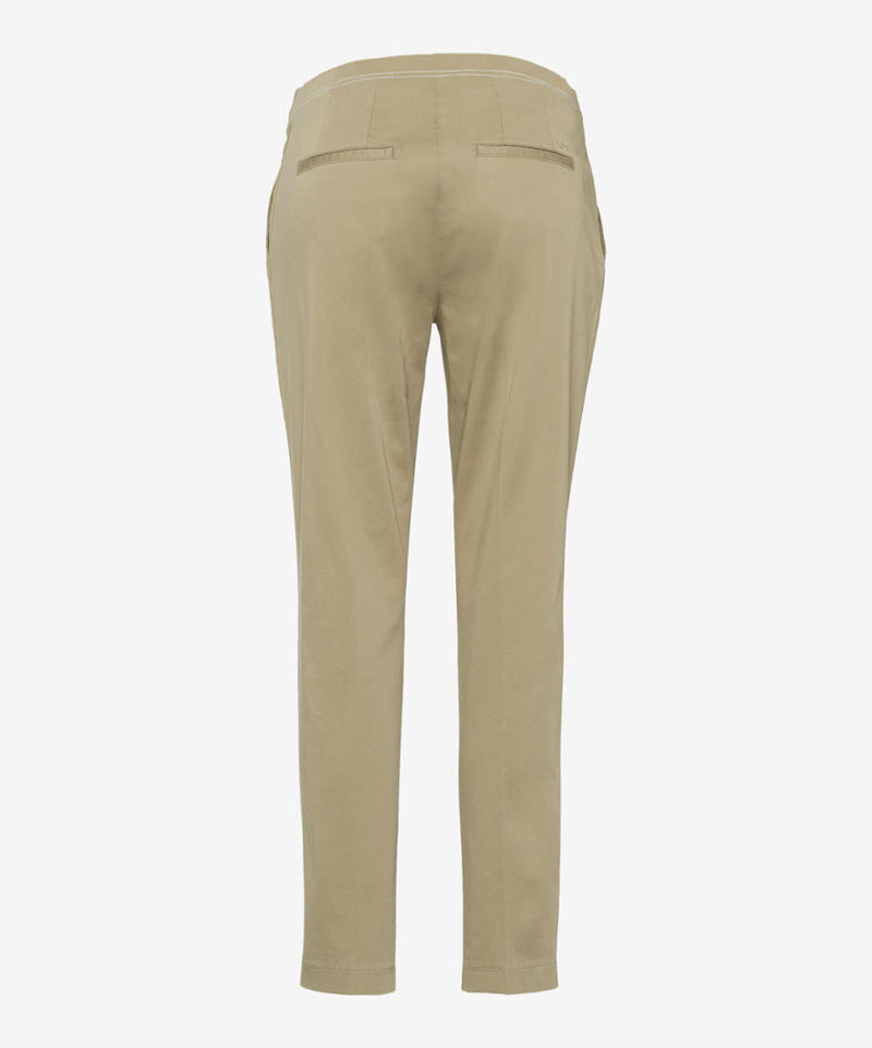 Sarah Thomson x Brax S/S 22 - Maron Tailored Trousers in Khaki