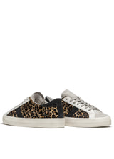 White-Leopard Trainers | D.A.T.E Sneakers