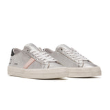 Hill Low Silver Calf Trainers | D.A.T.E Sneakers at Sarah Thomson | New Trending Shoes