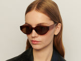 Sarah Thomson x A.Kjærbede S/S22 - Winnie Sunglasses in Brown