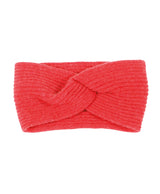 Cashmere Headband in Coral | Sarah Thomson Knitwear