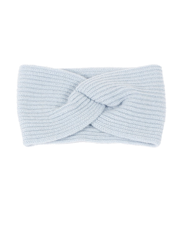 Cashmere Headband in Baby Blue | Sarah Thomson Knitwear