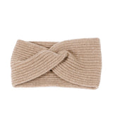 Cashmere Headband in Camel | Sarah Thomson Knitwear