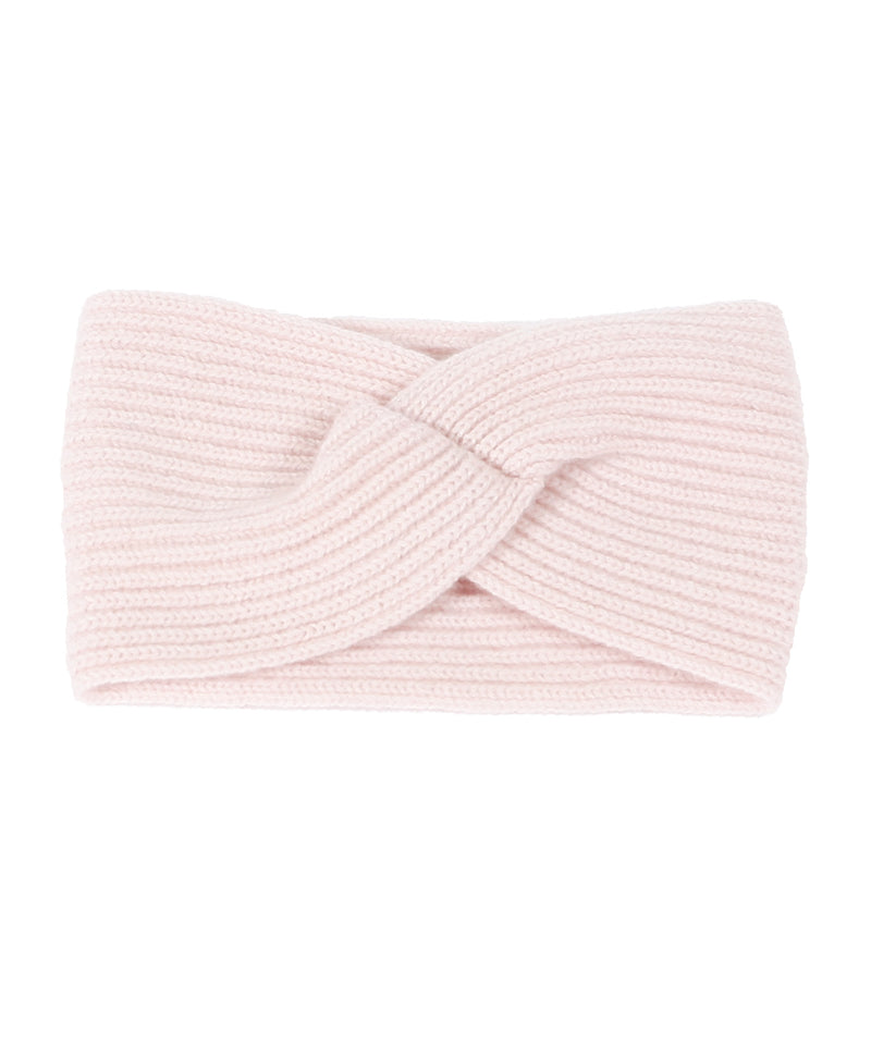 Cashmere Headband in Blush | Sarah Thomson Knitwear
