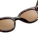 Sarah Thomson x A.Kjærbede S/S22 - Big Winnie Sunglasses in Demi Tortoise