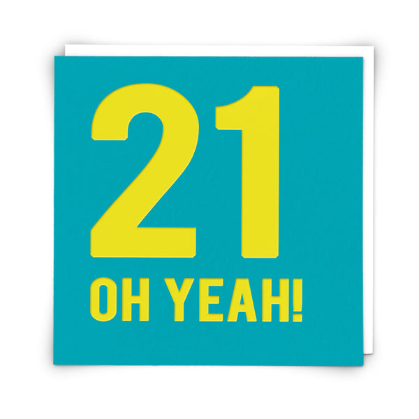 21 Oh Yeah! Card | Redback