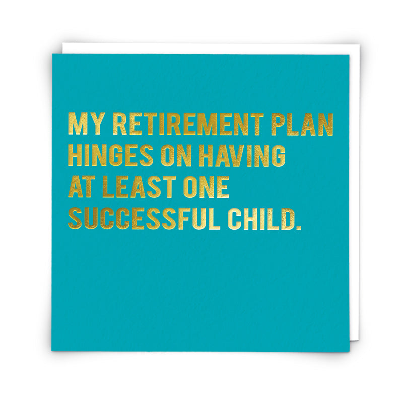 My retirement plan... Card | Cloud Nine | Sarah Thomson