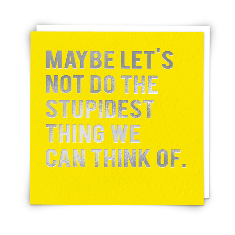 Stupidest... Card | Redback