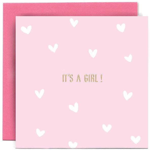 "It's a Girl" Card | Susan O'Hanlon