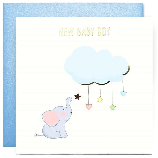 "New Baby Boy" Card | Susan O'Hanlon