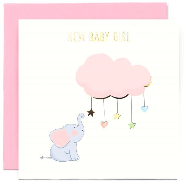 "New Baby Girl" Card | Susan O'Hanlon